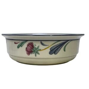Lenox USA Chinastone 'Poppies on Blue' 5.25" Fruit/Dessert Bowl-Set of 3